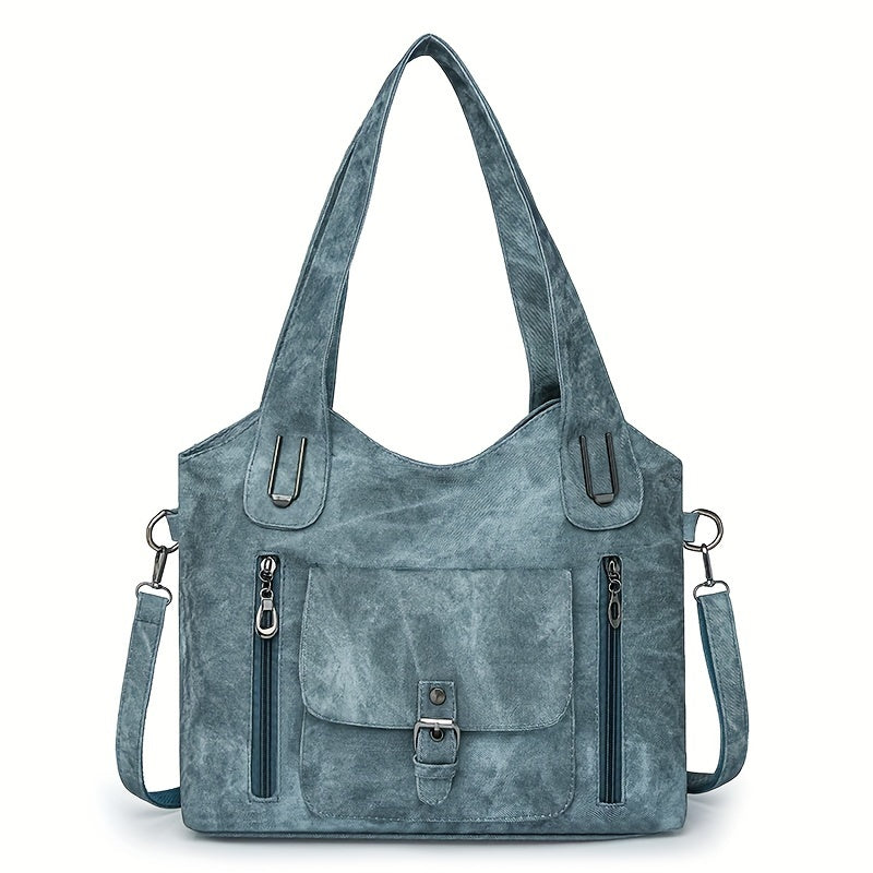 Retro Women's Single Shoulder Bag, Classic Vintage Casual Shoulder Handbag for Daily Wear